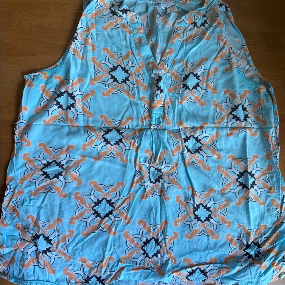 Crown & Ivy bundle lot of 3 sleeveless tops large/ XL - Picture 7 of 12